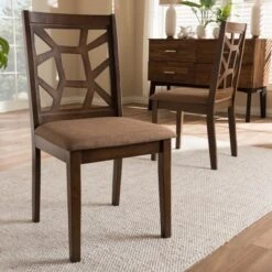 Set Of 2 Abilene Midcentury Fabric Upholstered And Walnut Finished Dining Chairs Brown - Baxton Studio 11 Set Of 2 Abilene Midcentury Fabric Upholstered And Walnut Finished Dining Chairs Brown - Baxton Studio -Home Furniture Shop-Baxton Studio GUEST 02325760 2b35 48e6 af5b 26c4480dcf7b