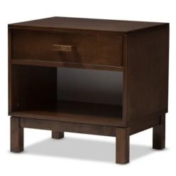 Deirdre Modern And Contemporary Wood 1 Drawer Nightstand - Baxton Studio 22 Deirdre Modern And Contemporary Wood 1 Drawer Nightstand - Baxton Studio -Home Furniture Shop-Baxton Studio GUEST 04e7be6d 3435 43b7 9ecb 1981dd76e9cb