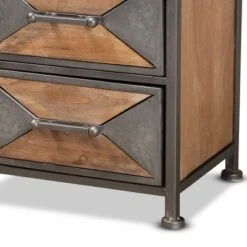Laurel Wood 5 Drawer Cabinet Gray/Brown - Baxton Studio 12 Laurel Wood 5 Drawer Cabinet Gray/Brown - Baxton Studio -Home Furniture Shop-Baxton Studio GUEST 072cc0e1 98a0 4a1d a02a 05538fb69dce
