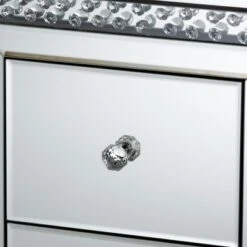 Baxton Studio Mina Mirrored 2 Drawer Nightstand Bedside Table Silver - BaxtonStudio 11 Baxton Studio Mina Mirrored 2 Drawer Nightstand Bedside Table Silver - BaxtonStudio -Home Furniture Shop-Baxton Studio GUEST 07d728e0 4835 4e95 99f7 8873597344bd