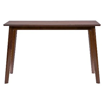 5pc Sumner Mid-Century Style Dining Set Brown/Black - Baxton Studio 3 5pc Sumner Mid-Century Style Dining Set Brown/Black - Baxton Studio