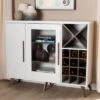 Baxton Studio Pietro Finished Wine Cabinet White/Brown - BaxtonStudio 1 Baxton Studio Pietro Finished Wine Cabinet White/Brown - BaxtonStudio -Home Furniture Shop-Baxton Studio GUEST 07dc77fe d89c 4a5a 8232 5f37e79bbbbc
