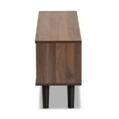 Mallory Two-Tone Wood TV Stand For TVs Up To 50" Gray/Walnut - Baxton Studio -Home Furniture Shop-Baxton Studio GUEST 0ab11dcd 2213 4d5a a2a9 ecfacf97ef14