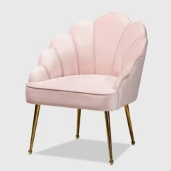 Cinzia Velvet Upholstered Seashell Shaped Accent Chair - Baxton Studio 21 Cinzia Velvet Upholstered Seashell Shaped Accent Chair - Baxton Studio -Home Furniture Shop-Baxton Studio GUEST 0c71206f 138d 4e3f 9dad 742598a8b32d