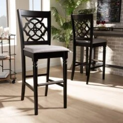Set Of 2 Alexandra Barstool - Baxton Studio -Home Furniture Shop-Baxton Studio GUEST 0cb53a06 2791 4c5f 96bc a3c947490168
