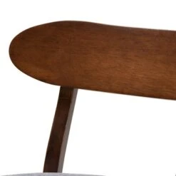 Ulyana Fabric And Wood Counter Stool - Baxton Studio -Home Furniture Shop-Baxton Studio GUEST 0d9c9067 1961 4fef 92c9 2da550e494b5