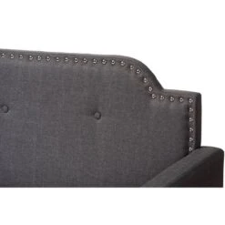 Twin Packer Fabric Upholstered Sofa Daybed Gray - Baxton Studio -Home Furniture Shop-Baxton Studio GUEST 0de0a37b 220a 4907 90fc 82ad2a592387