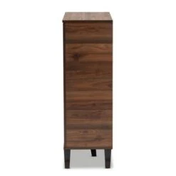 Idina Mid-Century Wood 1 Door Shoe Cabinet Dark Brown/Gray - Baxton Studio 10 Idina Mid-Century Wood 1 Door Shoe Cabinet Dark Brown/Gray - Baxton Studio -Home Furniture Shop-Baxton Studio GUEST 0ef43164 b0eb 44f2 b3f4 90d8ef0123cc