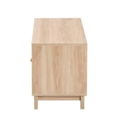 Elsbeth Wood And Natural Rattan 2 Door TV Stand For TVs Up To 40" Light Brown/Natural Brown - Baxton Studio 13 Elsbeth Wood And Natural Rattan 2 Door TV Stand For TVs Up To 40" Light Brown/Natural Brown - Baxton Studio -Home Furniture Shop-Baxton Studio GUEST 0f0a89d0 2e36 489a 89db bc874b80f643