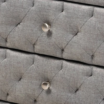 Lepine 2 - Drawer Wood Nightstand - Baxton Studio 6 Lepine 2 - Drawer Wood Nightstand - Baxton Studio - Image 4