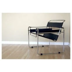 Jericho Leather Accent Chair Black - Baxton Studio -Home Furniture Shop-Baxton Studio GUEST 114c0eae b19a 4cbd bcc2 639cd53fbae4