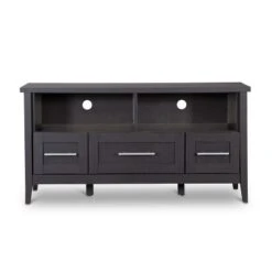 Espresso Finished 3 Drawers TV Stand For TVs Up To 47" Dark Brown - Baxton Studio 9 Espresso Finished 3 Drawers TV Stand For TVs Up To 47" Dark Brown - Baxton Studio -Home Furniture Shop-Baxton Studio GUEST 11caa8a8 0412 4a28 b33c 97962ef2fe82