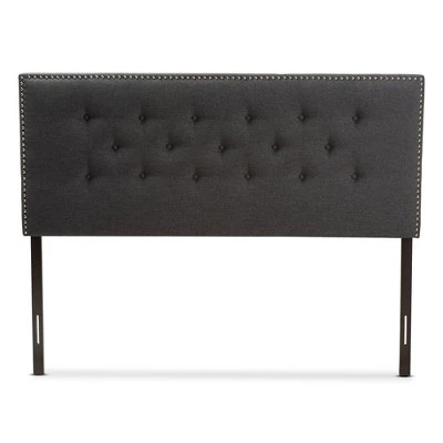 Windsor Modern And Contemporary Fabric Headboard - Baxton Studio 3 Windsor Modern And Contemporary Fabric Headboard - Baxton Studio