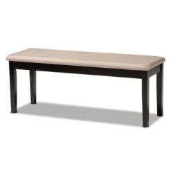 Teresa Fabric Upholstered And Wood Dining Bench - Baxton Studio 17 Teresa Fabric Upholstered And Wood Dining Bench - Baxton Studio -Home Furniture Shop-Baxton Studio GUEST 12824594 7a29 4d2a a333 9dc0bdee18d4