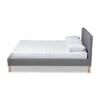 King Aneta Platform Bed Gray - Baxton Studio -Home Furniture Shop-Baxton Studio GUEST 12a22ec9 311e 4ca0 8acb 8831e0f0b934