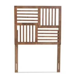 Adler Wood Headboard Walnut - Baxton Studio