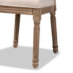 Set Of 2 Louis Fabric Upholstered With Rattan And Wood Dining Chairs Beige/Brown - Baxton Studio 14 Set Of 2 Louis Fabric Upholstered With Rattan And Wood Dining Chairs Beige/Brown - Baxton Studio -Home Furniture Shop-Baxton Studio GUEST 160df46c 1a04 4543 8348 5210e8fea783