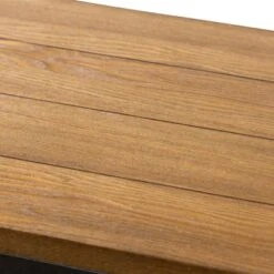 Caribou Rustic Industrial Style Oak Wood And Metal Finished Console Table Black - Baxton Studio -Home Furniture Shop-Baxton Studio GUEST 1755980d d5ca 4fb2 b0ce 8f1d089c2b4f