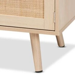 Sebille Wood With Natural Rattan 2 Door TV Stand For TVs Up To 45" Light Brown - Baxton Studio 15 Sebille Wood With Natural Rattan 2 Door TV Stand For TVs Up To 45" Light Brown - Baxton Studio -Home Furniture Shop-Baxton Studio GUEST 18d1b6a0 a8ec 41ec 93e2 e15187fe8c60