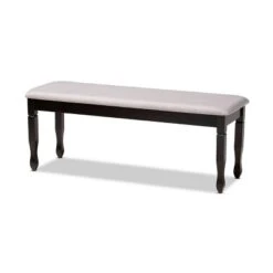 Corey Fabric Upholstered And Wood Dining Bench - Baxton Studio 17 Corey Fabric Upholstered And Wood Dining Bench - Baxton Studio -Home Furniture Shop-Baxton Studio GUEST 19ddbb10 59e0 4137 88b5 1a9544389644