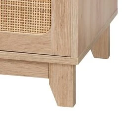 Elsbeth Wood And Natural Rattan 2 Door TV Stand For TVs Up To 40" Light Brown/Natural Brown - Baxton Studio 15 Elsbeth Wood And Natural Rattan 2 Door TV Stand For TVs Up To 40" Light Brown/Natural Brown - Baxton Studio -Home Furniture Shop-Baxton Studio GUEST 1b0c2d38 1a3e 4e56 adf5 13dffead0b94