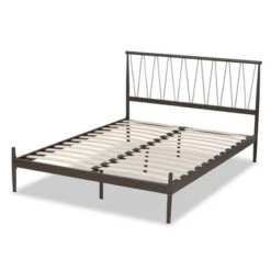 Samir Metal Platform Bed Black - Baxton Studio 13 Samir Metal Platform Bed Black - Baxton Studio -Home Furniture Shop-Baxton Studio GUEST 1b1d85b3 6624 42e7 9baa 3578d3aba457