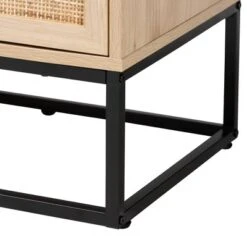 Amelia Wood Rattan 5 Drawer Storage Cabinet Natural Brown/Black - Baxton Studio -Home Furniture Shop-Baxton Studio GUEST 1b8cb8ff 7e85 4dc7 b5f8 3bbc1bbebcbb