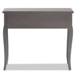 Capucine Finished Wood 2 Drawer Console Table Gray - Baxton Studio -Home Furniture Shop-Baxton Studio GUEST 1c4d628f 4680 4d1c 9916 65aec4f3dc9f
