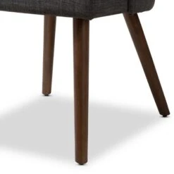 Set Of 2 Cody Mid Century Modern Walnut Finished Wood Fabric Upholstered Dining Chair - Baxton Studio -Home Furniture Shop-Baxton Studio GUEST 1d0d956c 2573 47e5 a368 96d8065f9e88
