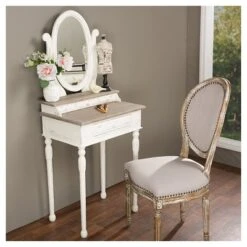 Vanity Set White - Baxton Studio -Home Furniture Shop-Baxton Studio GUEST 1d4f9185 266d 41e4 b54b c07fb646139b