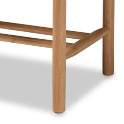 Saura Wood Hemp Accent Bench Oak Brown - Baxton Studio -Home Furniture Shop-Baxton Studio GUEST 1ea1966c a46c 41b6 8f24 550580605a8a