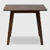 Pernille Square Wood Dining Table Walnut - Baxton Studio -Home Furniture Shop-Baxton Studio GUEST 20619a3b 9e38 4d7e ae14 14f0dc99a6e6