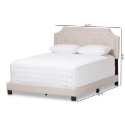 Willis Modern And Contemporary Fabric Upholstered Bed - Baxton Studio 13 Willis Modern And Contemporary Fabric Upholstered Bed - Baxton Studio -Home Furniture Shop-Baxton Studio GUEST 21310d46 009d 4991 95bf 5ba848d62008