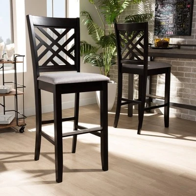 Set Of 2 Jason Barstool - Baxton Studio 8 Set Of 2 Jason Barstool - Baxton Studio - Image 6