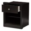Danette Modern And Contemporary Finished 1 Drawer Nightstand Dark Brown - Baxton Studio -Home Furniture Shop-Baxton Studio GUEST 231064ef fea5 4ed8 99e3 7800f7bfe01c
