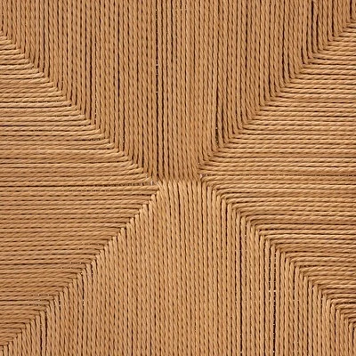 Delaney Wood Hemp Accent Chair Oak Brown - Baxton Studio 12 Delaney Wood Hemp Accent Chair Oak Brown - Baxton Studio - Image 10