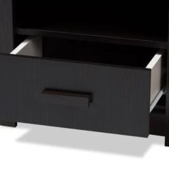 Bienna Modern And Contemporary Finished 1 Drawer Nightstand Dark Brown - Baxton Studio -Home Furniture Shop-Baxton Studio GUEST 25ccca77 ed3c 4a76 b7d3 32e3ae8417a1