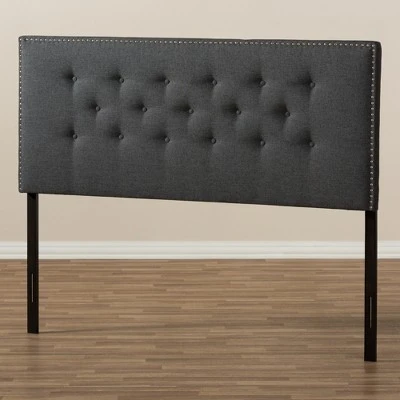 Windsor Modern And Contemporary Fabric Headboard - Baxton Studio 6 Windsor Modern And Contemporary Fabric Headboard - Baxton Studio - Image 4