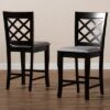 Set Of 2 Alora Upholstered Wood Counter Height Barstools - Baxton Studio 1 Set Of 2 Alora Upholstered Wood Counter Height Barstools - Baxton Studio -Home Furniture Shop-Baxton Studio GUEST 277a9480 ae24 4981 8710 9389d404b3ad