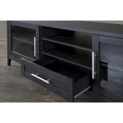Espresso Finished 1 Drawer TV Stand For TVs Up To 70" Dark Brown - Baxton Studio 9 Espresso Finished 1 Drawer TV Stand For TVs Up To 70" Dark Brown - Baxton Studio -Home Furniture Shop-Baxton Studio GUEST 28cc8527 7a62 4250 970f 6db24e632481