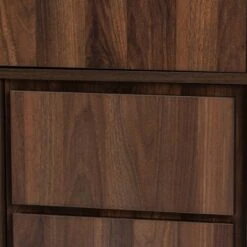 Neil Wood And Metal Storage Cabinet Brown/Black - Baxton Studio -Home Furniture Shop-Baxton Studio GUEST 2962a349 2fe3 4c4b aab7 e1bebf5920f1