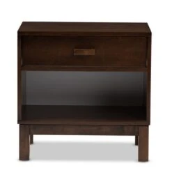 Deirdre Modern And Contemporary Wood 1 Drawer Nightstand - Baxton Studio 15 Deirdre Modern And Contemporary Wood 1 Drawer Nightstand - Baxton Studio -Home Furniture Shop-Baxton Studio GUEST 29694509 6a8d 4f0a be40 5b67bb8e02a4