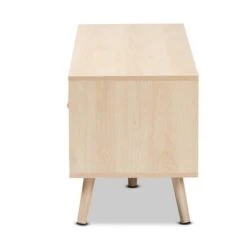 Sebille Wood With Natural Rattan 2 Door TV Stand For TVs Up To 45" Light Brown - Baxton Studio 13 Sebille Wood With Natural Rattan 2 Door TV Stand For TVs Up To 45" Light Brown - Baxton Studio -Home Furniture Shop-Baxton Studio GUEST 2be22482 d9c5 4d37 860f 34d6633a748a