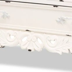 Levron Two-Tone Wood 5 Drawer Storage Cabinet Walnut Brown/White - Baxton Studio -Home Furniture Shop-Baxton Studio GUEST 2de9e9ac 4dd8 4679 bd9d 34aceeb561ee