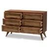 Barrett Wood And Synthetic Rattan 6 Drawer Dresser Walnut Brown - Baxton Studio -Home Furniture Shop-Baxton Studio GUEST 2e8f9f4d 225d 4e2d b024 a0b4b9ca5faa