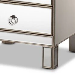 Ewan Mirrored 3 Drawer Nightstand Silver - Baxton Studio 13 Ewan Mirrored 3 Drawer Nightstand Silver - Baxton Studio -Home Furniture Shop-Baxton Studio GUEST 2fd8ea20 61a9 4b2d b753 9ccce8d744cc