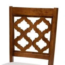 5pc Ramiro Wood Dining Set Gray/Walnut/Brown - Baxton Studio -Home Furniture Shop-Baxton Studio GUEST 30fda754 8c09 416f 9c78 b359434949d5