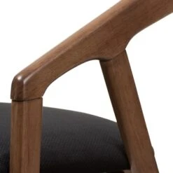 Set Of 2 Wendy Midcentury Modern Velvet And Walnut Wood Finishing Dining Chairs Dark Gray/ Brown - Baxton Studio -Home Furniture Shop-Baxton Studio GUEST 32f87d51 c069 4ac3 8427 202e3b57ab44