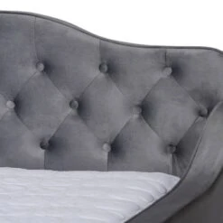 Freda Velvet Fabric Upholstered Button Tufted Daybed - Baxton Studio 10 Freda Velvet Fabric Upholstered Button Tufted Daybed - Baxton Studio -Home Furniture Shop-Baxton Studio GUEST 33238811 3241 46b2 9b64 a0d1e873d07b