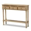 3 Drawer Calvin Wood Entryway Console Table - Baxton Studio -Home Furniture Shop-Baxton Studio GUEST 33357fe5 0daf 4a73 9fed 5c649a89eef5